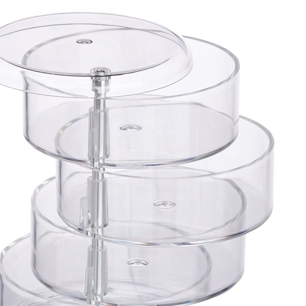 Kosmetikorganisator, 17,5x11,5x11,5 cm, Transparent, Kodustaar