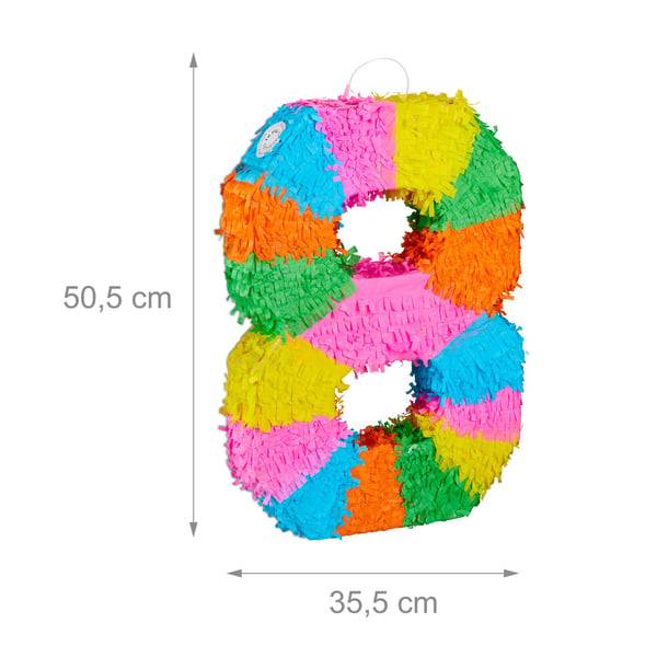 Pinata, 50,5x35,5x7,5 cm, Flerfarvet, Kodustaar