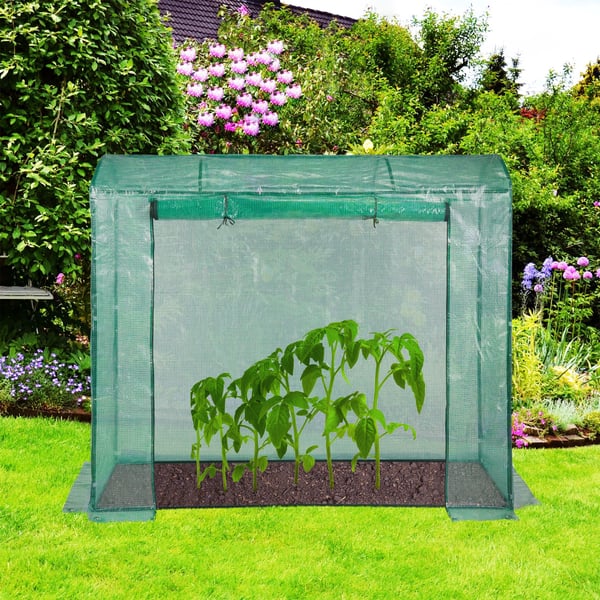 Drivhus, 170x80x200 cm, Grøn, Kodustaar