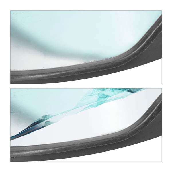 Blind Spot Spejl, 60x60x25 cm, Sort, Kodustaar