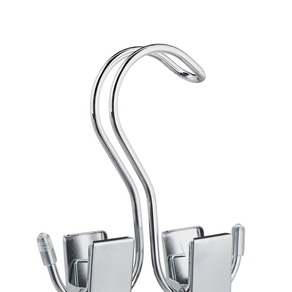 Stövlehängarklämma set, 14x9.5x2.5 cm, Silver, Kodustaar