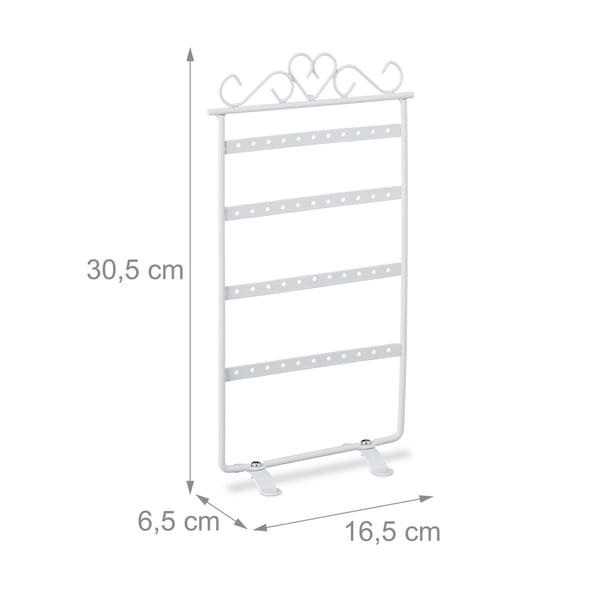 Øreringeholder, Metal, 30.5x16.5x6.5 cm, Kodustaar