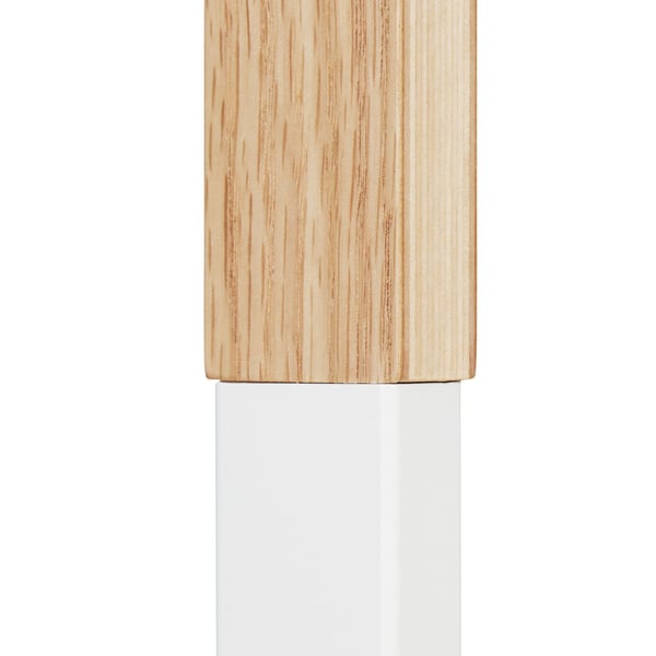 Klädhängare, 107x48x20 cm, Vit, Kodustaar