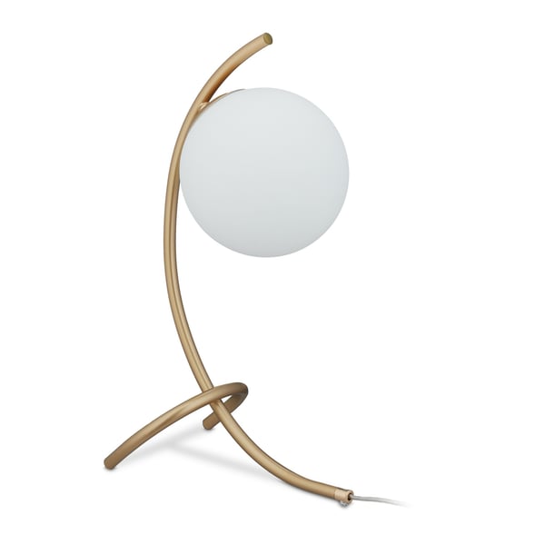 Bordlampe, 40x15x22,5 cm, Hvid, Kodustaar