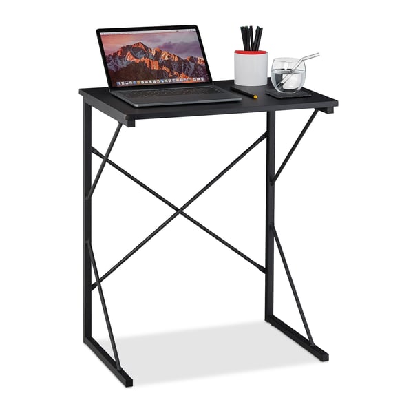 Skrivebord, 75x60x40 cm, Sort, Kodustaar