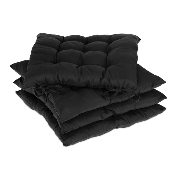 Sittdyna set, 5x38x38 cm, Svart, Kodustaar Sittdyna set, 5x38x38 cm, Svart, Kodustaar