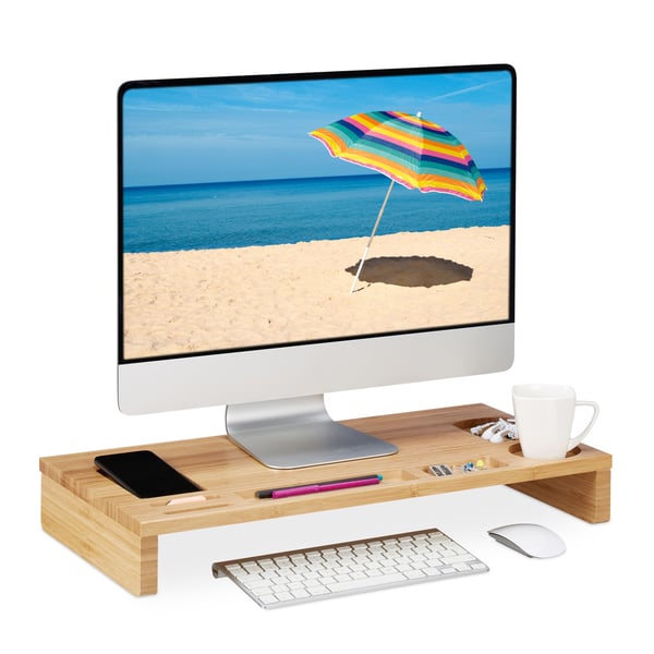 Monitorstander, 8.5x60x30 cm, Natur, Kodustaar