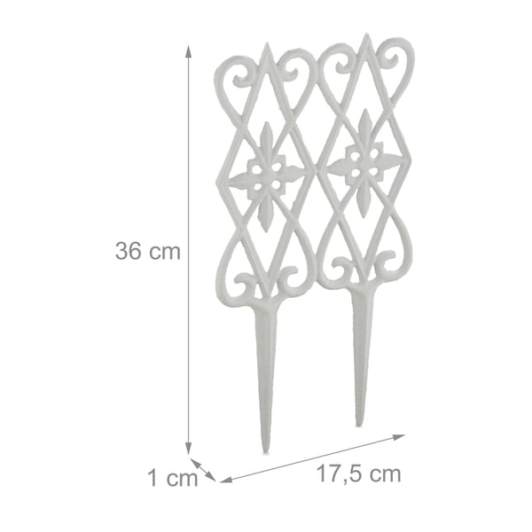 Havekant, 36x17.5x1 cm, Jern, Kodustaar