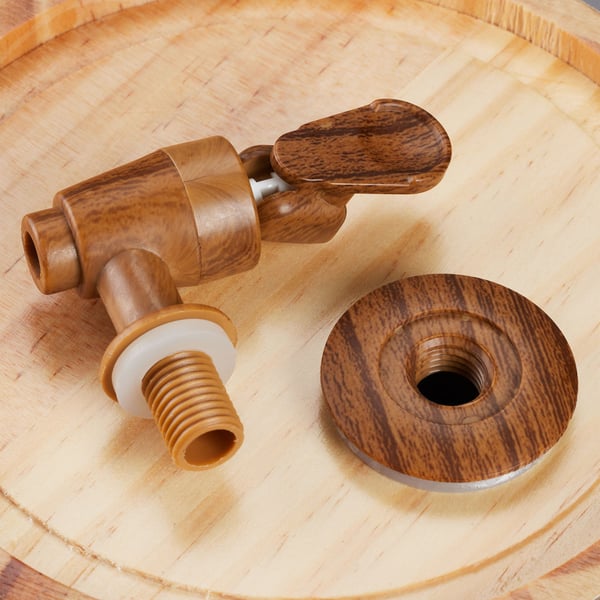 Whiskyfad, Træ, 25x18.5x27 cm, Natur, Kodustaar