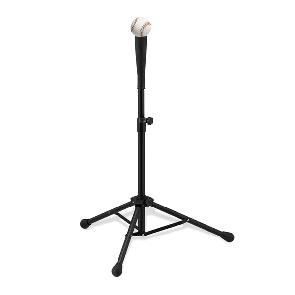 Basebollslagställ, 121x55x46 cm, Svart, Kodustaar