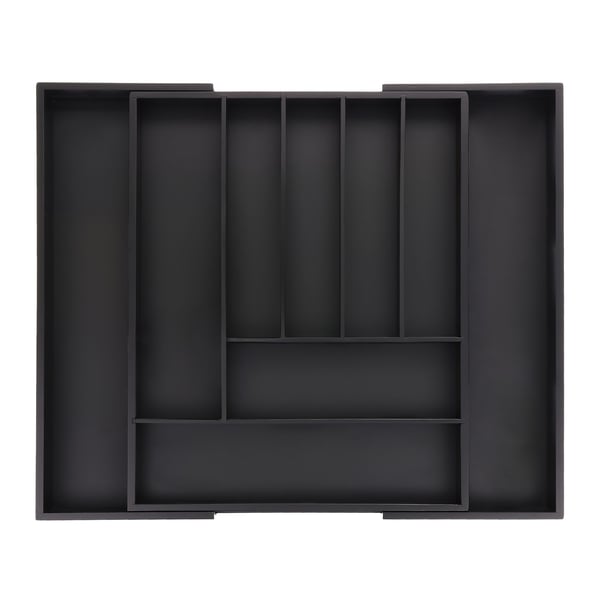 Astiatarjotin, bambu, 5x33,5x44,5 cm, musta, Kodustaar