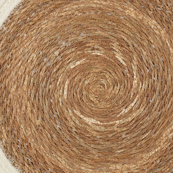 Bordstablettset, 0,5x36 cm, Natur, Vit, Kodustaar