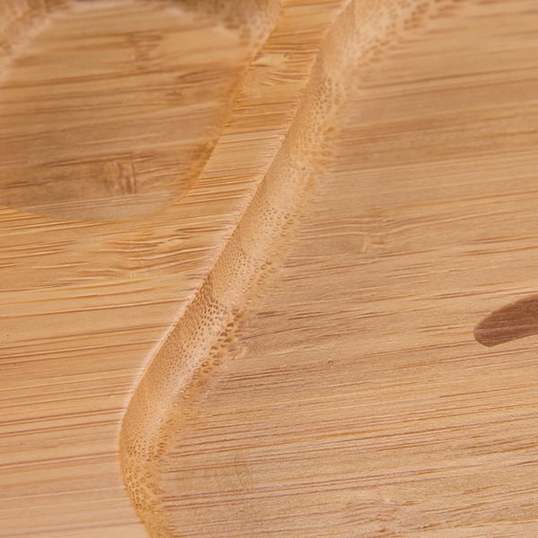 Baby tallerken, løveformet med sugekop, 3x23.5x18 cm, natur, Kodustaar
