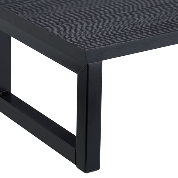 Monitorstativ, 15x40x23 cm, Sort, Kodustaar
