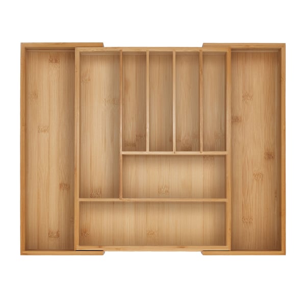 Astiatarjotin, bambu, 6x56x50 cm, luonnonvärinen, Kodustaar