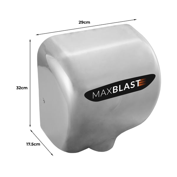 2 st Maxblast Automatisk Handtork med Sensor