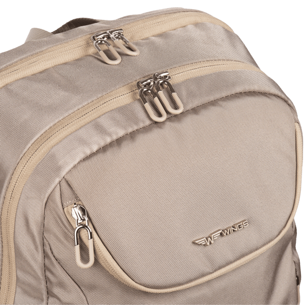 WINGS Multifunktionell ryggsäck Skylark beige för kvinnor