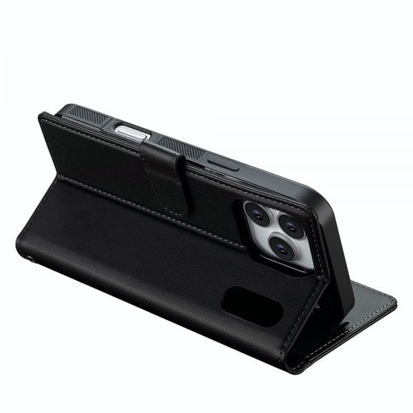 Nordic Covers iPhone 17 Pro Max/iPhone 18 Pro Max Etui med avtakbart MagSafe-deksel Raven Black