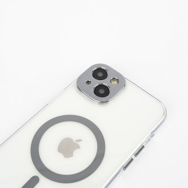 Moshi iPhone 15 Pro Deksel iGlaze MagSafe Meteorite Gray