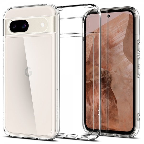 Spigen Google Pixel 8a Skal Ultra Hybrid Crystal Clear