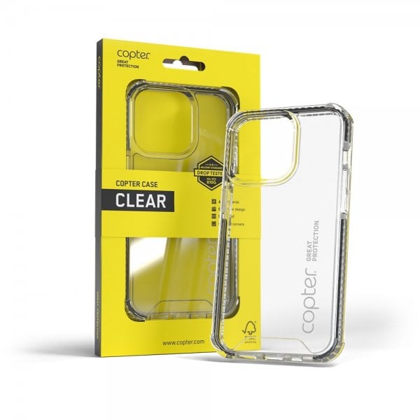 Copter iPhone 13 Pro Deksel Copter Case Transparent