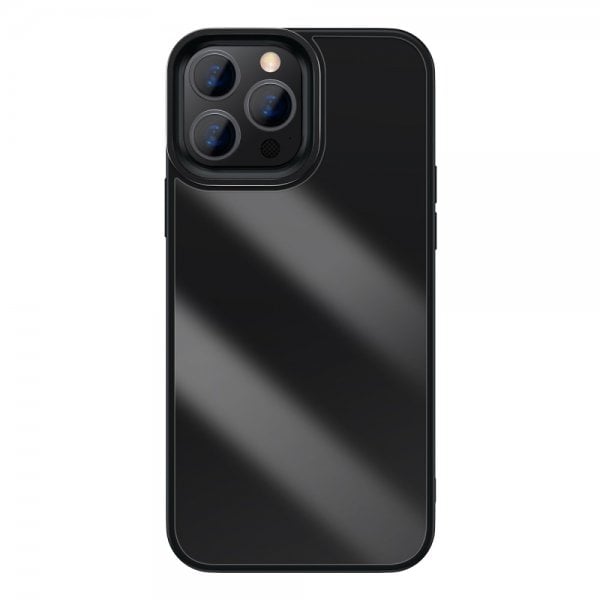 Baseus iPhone 13 Pro Deksel Crystal Series Svart