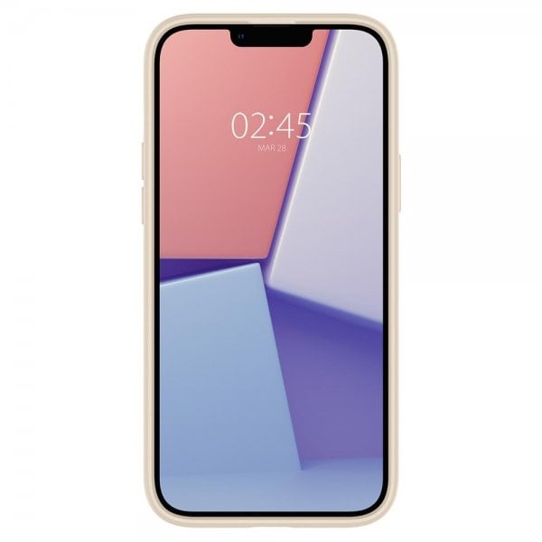 Spigen iPhone 14 Plus Deksel Crystal Hybrid Sand Beige