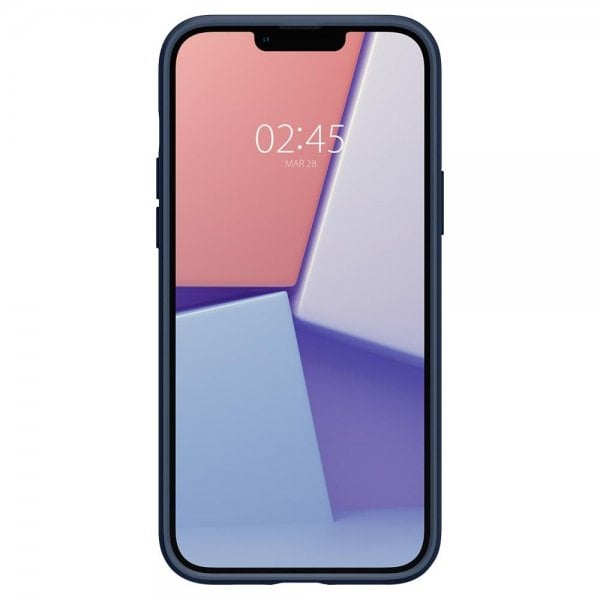 Spigen iPhone 14 Plus Deksel Liquid Air Navy Blue