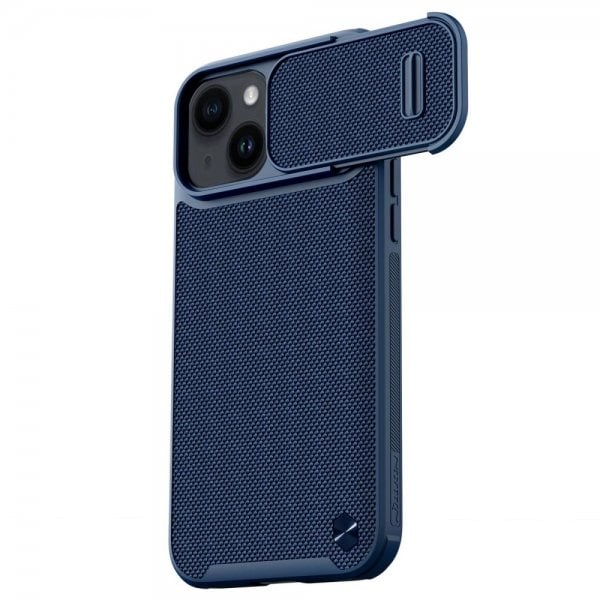 Nillkin iPhone 14 Plus Deksel Textured Case Blå