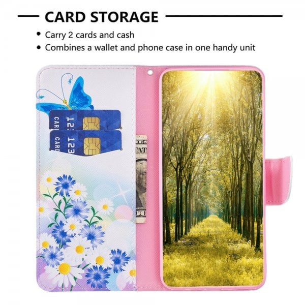 iPhone 14 Pro Max Etui Motiv Sommerfugler Og Blomster