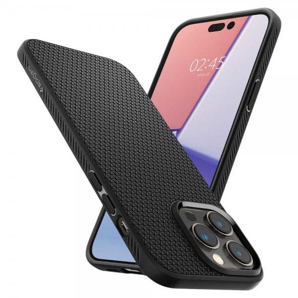 iPhone 14 Pro Deksel PhoneWallet Svart