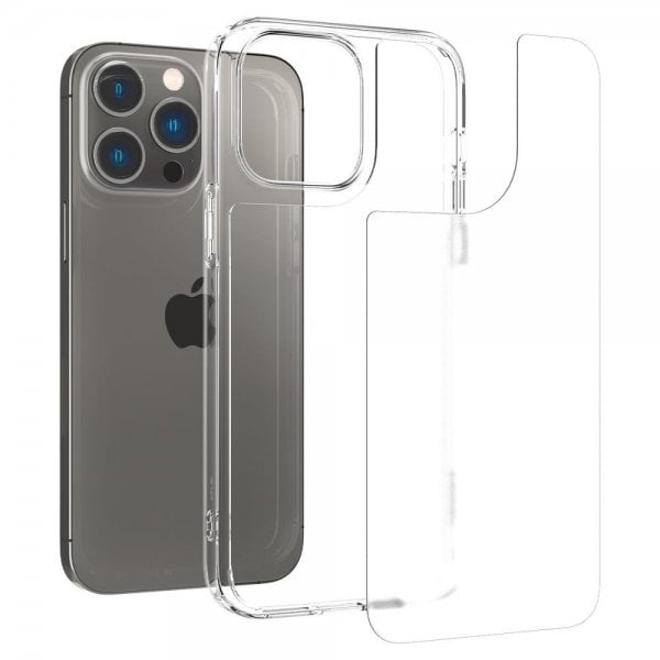 Spigen iPhone 14 Pro Max Deksel Quartz Hybrid Matte Clear