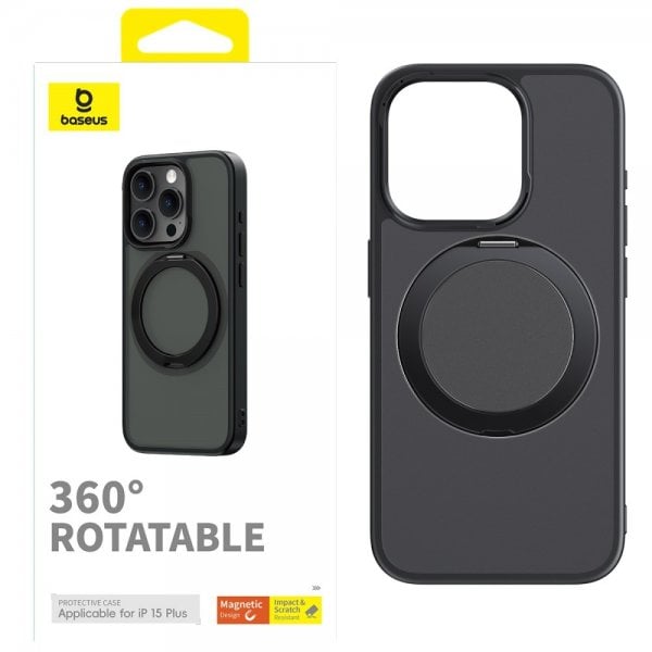 Samsung Galaxy S23 FE Deksel Ultra Hybrid OneTap Ring MagFit Svart
