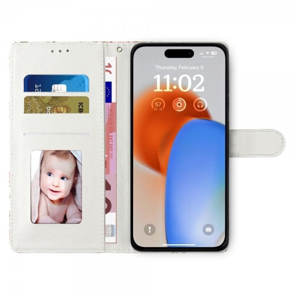 iPhone 15 Pro Max Etui Motiv Grønn Marmor