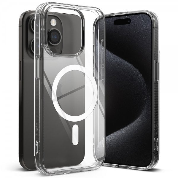 Ringke iPhone 15 Pro Max Deksel Fusion Magnetic Clear