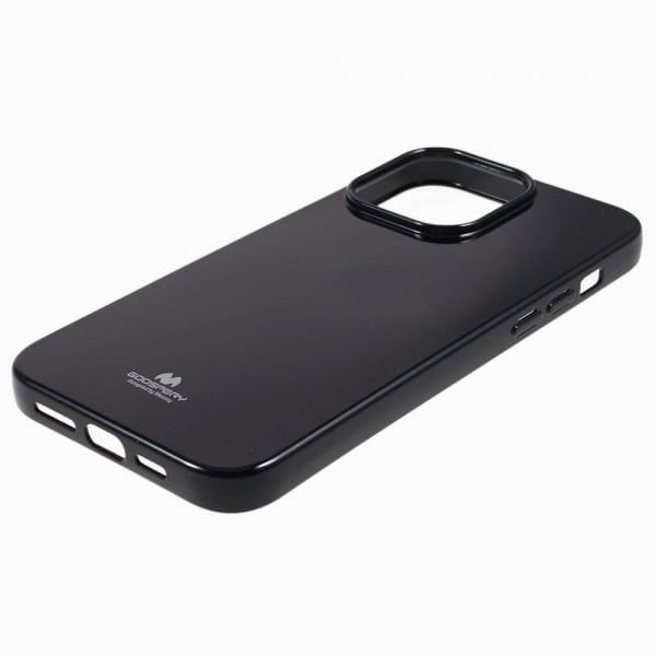 Mercury iPhone 15 Pro Max Deksel Jelly Glitter Svart