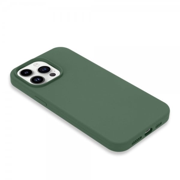 iPhone 15 Pro Max Deksel Silikon Grønn
