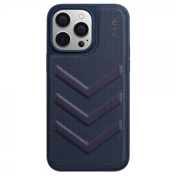 X-Level iPhone 15 Pro Max Deksel V-shape Blå
