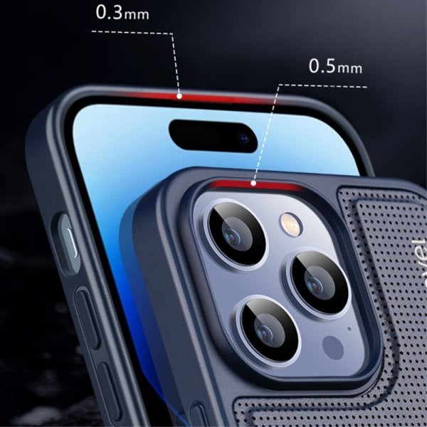 X-Level iPhone 15 Deksel V-shape Svart