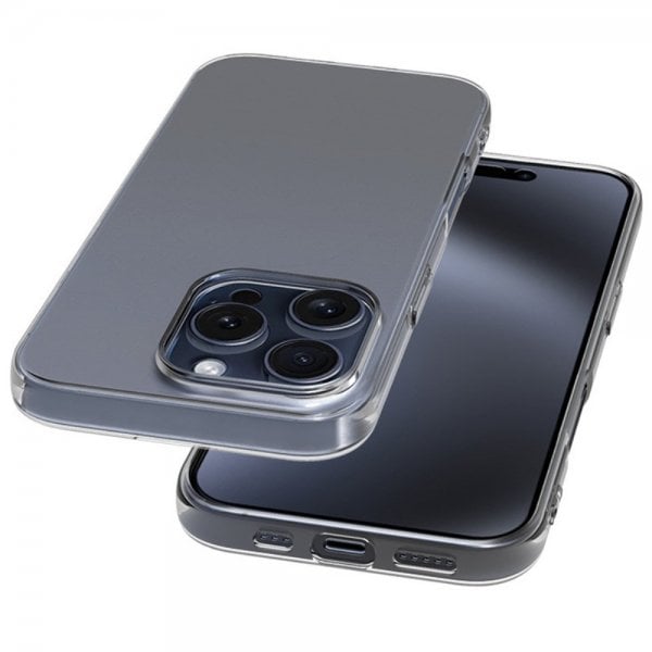 Nordic Covers iPhone 16 Pro Max Deksel Feather Series Transparent