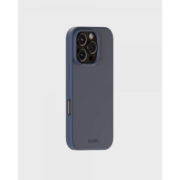 holdit iPhone 16 Pro Max Deksel Silikon Pacific Blue