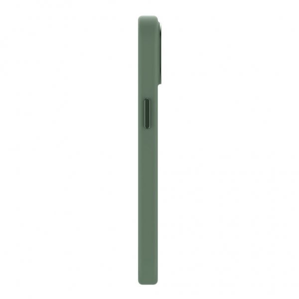 Decoded iPhone 15 Pro Max Deksel Silicone Backcover Sage Leaf Green