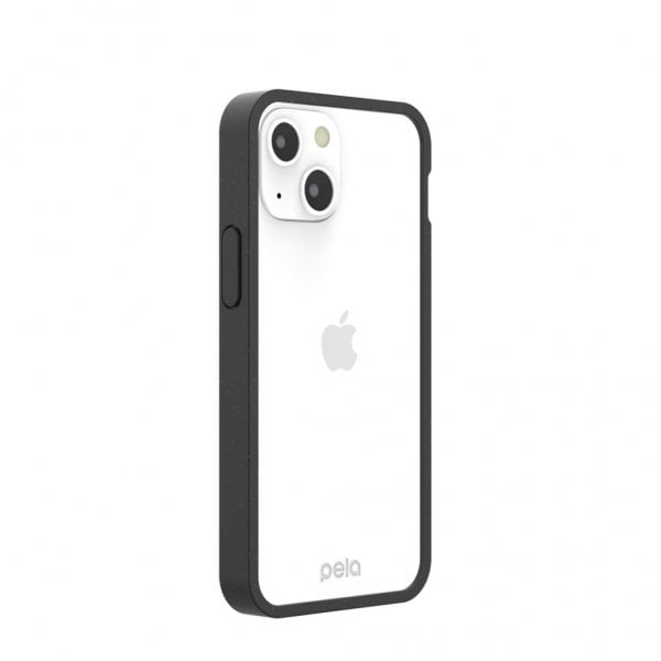 Pela iPhone 13 Mini Deksel Clear Svart