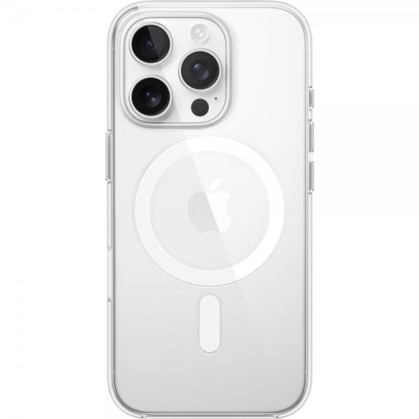 Apple Original iPhone 16 Pro Skal Clear Case MagSafe Transparent