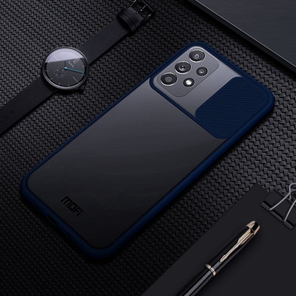 Mofi Samsung Galaxy A72 Cover XINDUN Series Blå