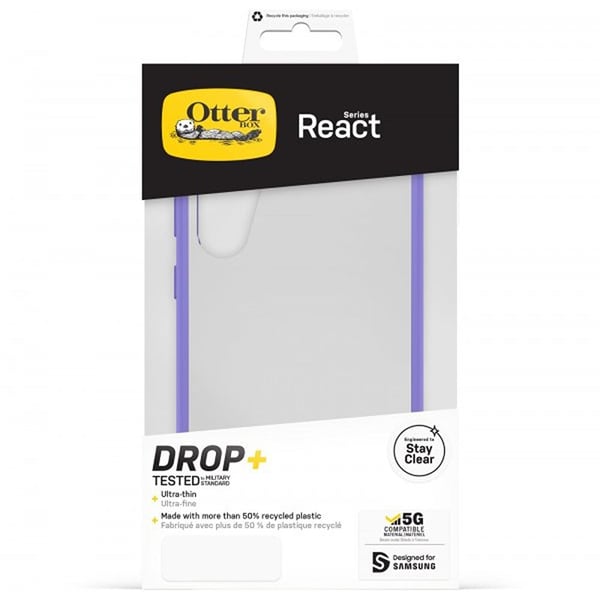 Otterbox Samsung Galaxy S23 Plus Deksel React Purplexing