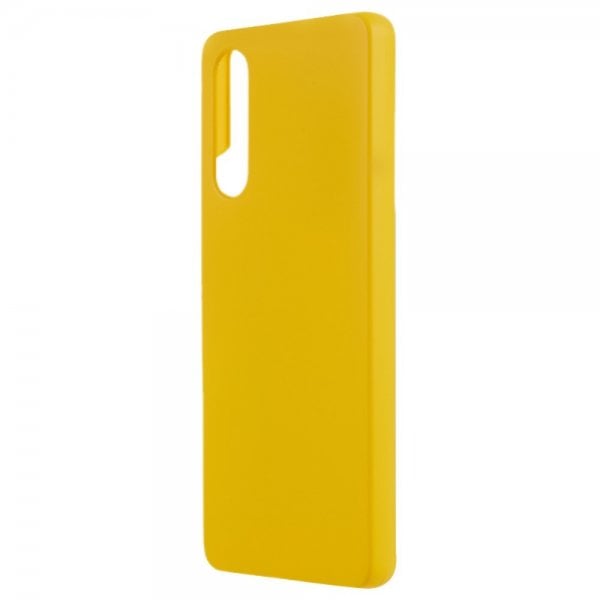Sony Xperia 1 V Cover Mat Hård Plast Gul