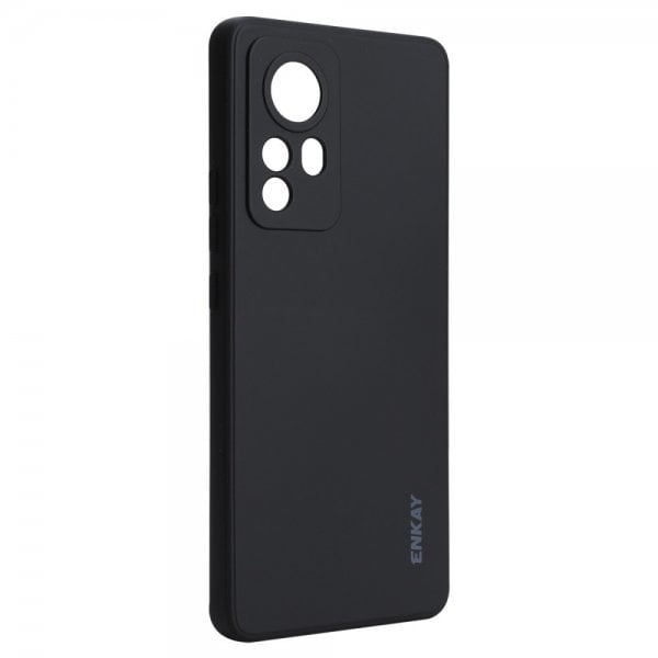 ENKAY Xiaomi 12 Pro Deksel Silikoni Svart