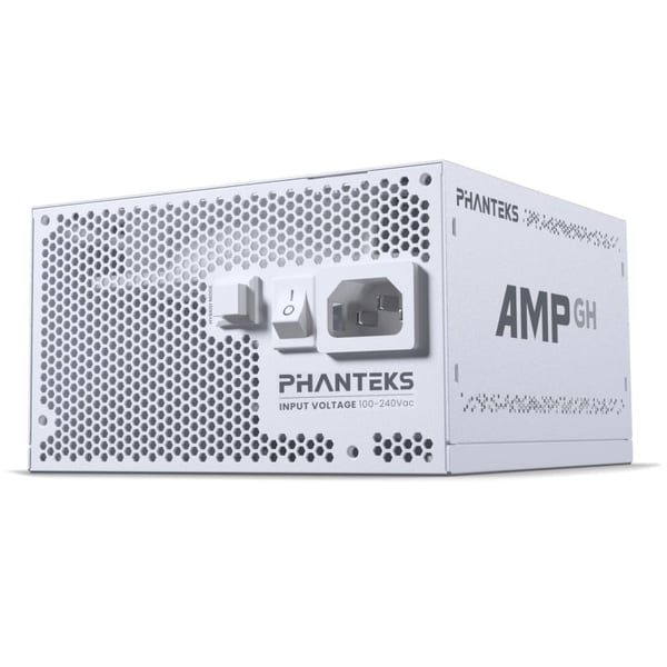 Phanteks AMP GH 1200W Platinum ATX-nätaggregat, vitt