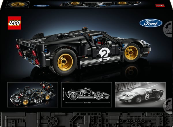 LEGO Technic 42223 1966 Ford GT40 MKII tävlingsbil